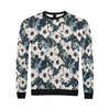 Anemone Pattern Print Design AM02 Men Long Sleeve Sweatshirt