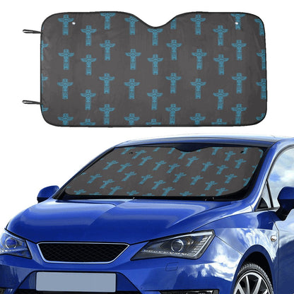 Totem Print Design LKS304 Car front Windshield Sun Shade