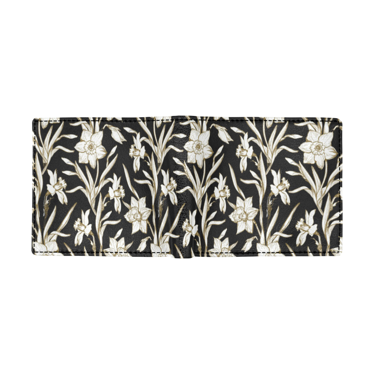 Daffodils Pattern Print Design DF06 Men's ID Card Wallet