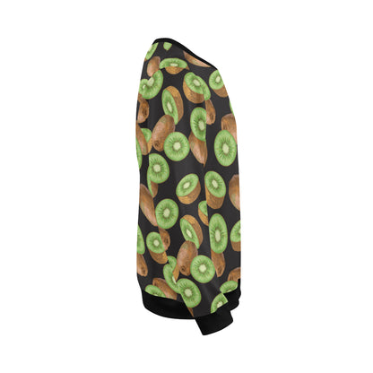 Kiwi Pattern Print Design KW03 Men Long Sleeve Sweatshirt