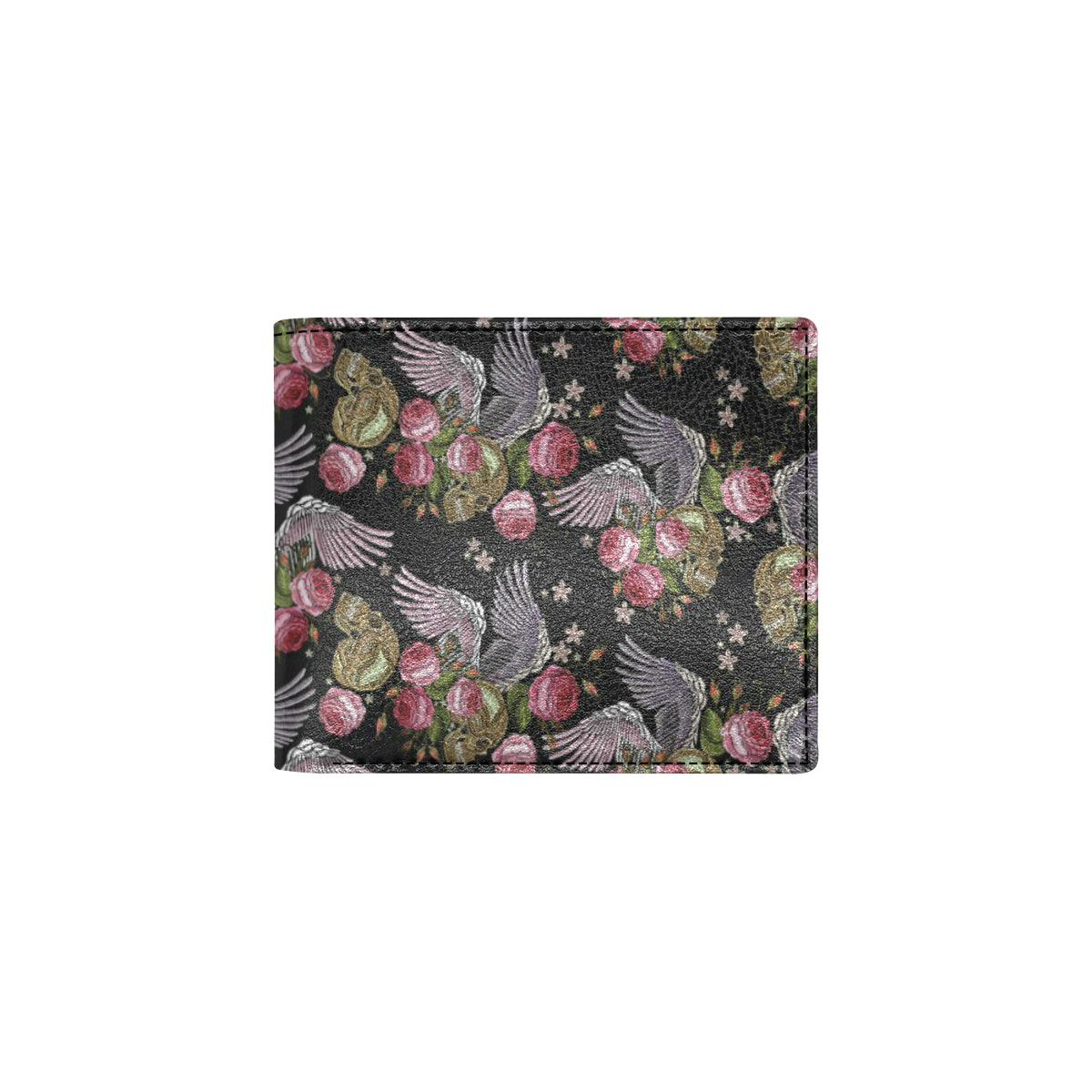 Angel Wings Pattern Print Design 06 Men's ID Card Wallet