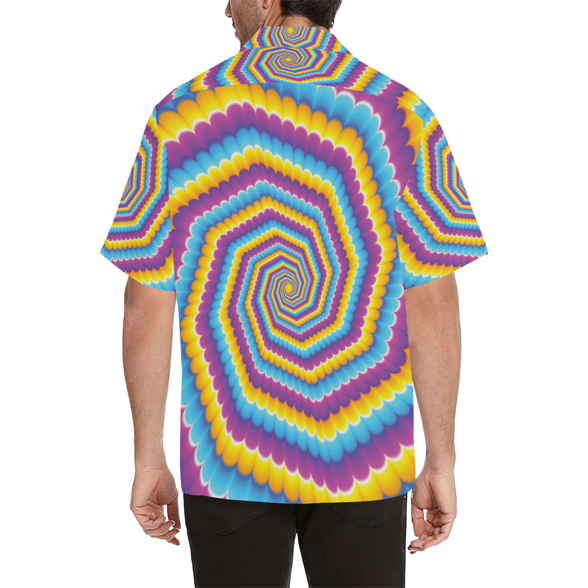 Optical illusion Pattern Print Design A04 Men's Hawaiian Shirt