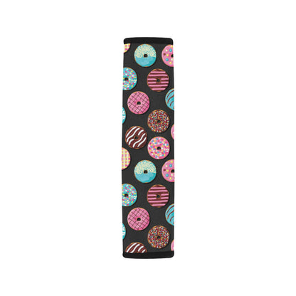 Donut Pattern Print Design DN02 Car Seat Belt Cover