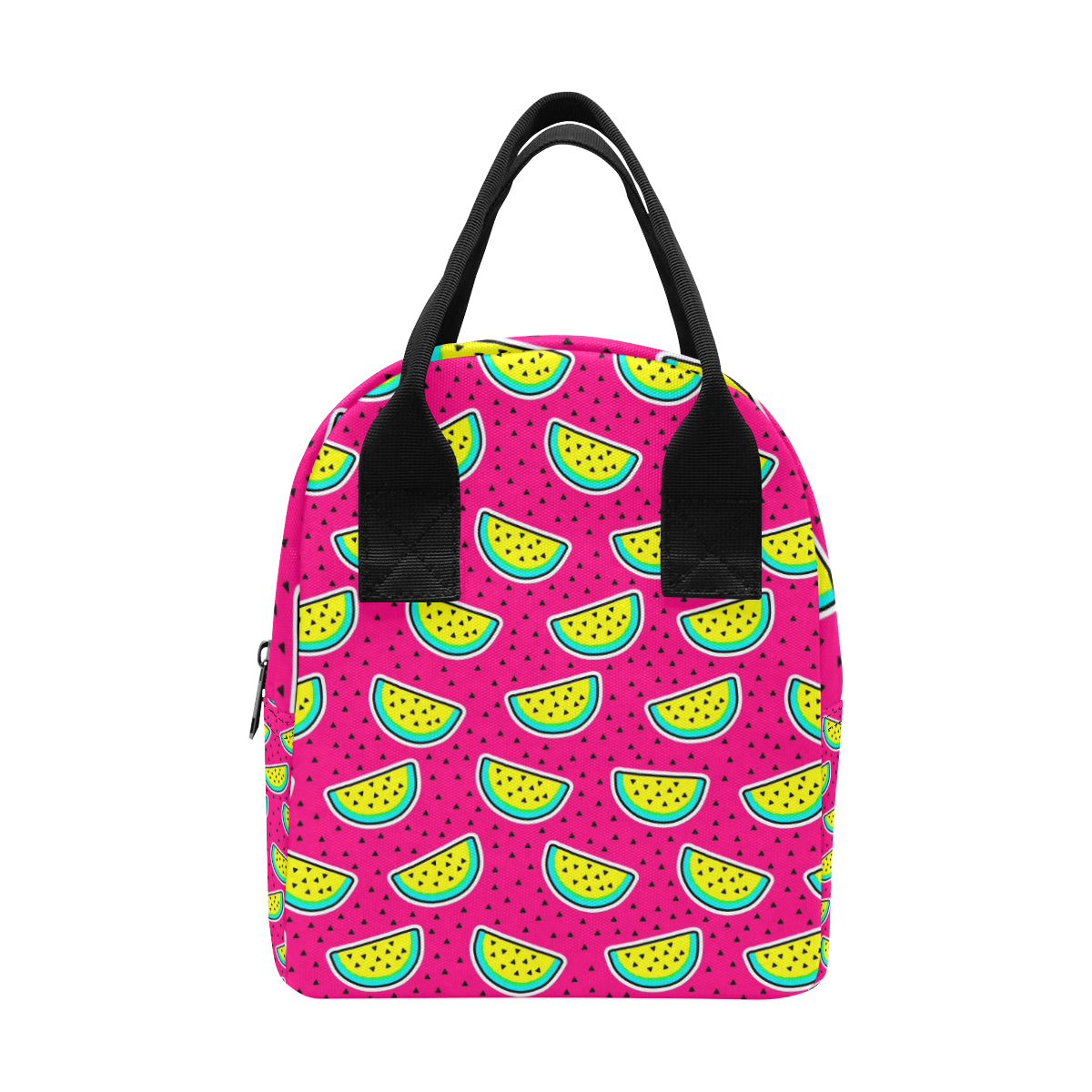 Watermelon Pattern Print Design WM04 Insulated Lunch Bag