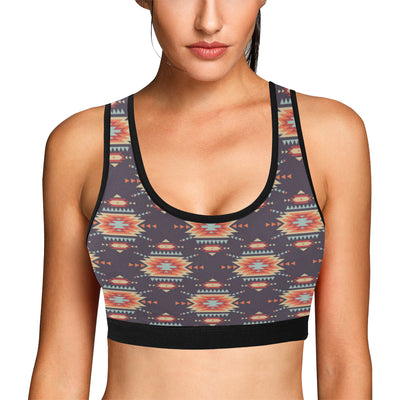 Tribal indians Aztec Sports Bra