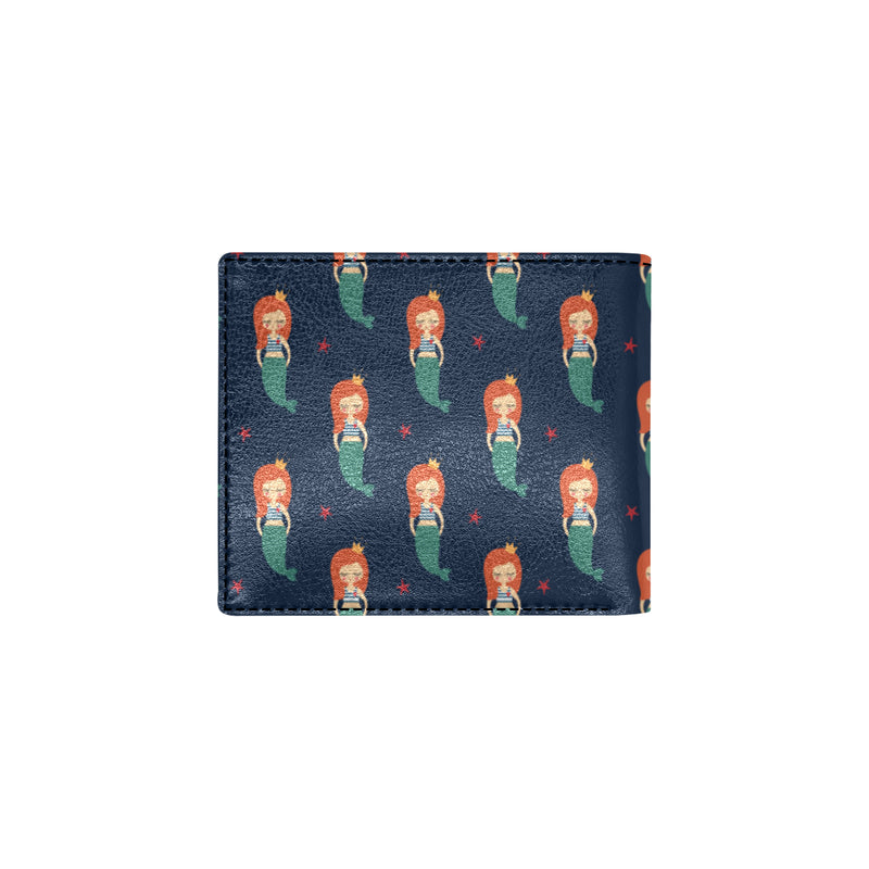Mermaid Girl Pattern Print Design 01 Men's ID Card Wallet