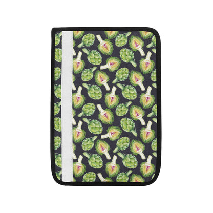 Artichoke Pattern Print Design 01 Car Seat Belt Cover