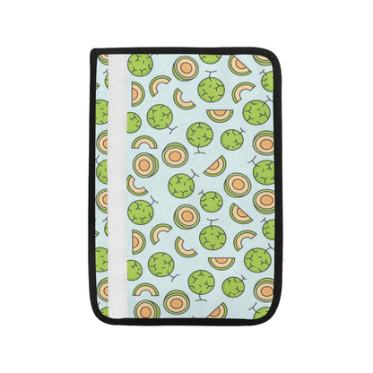 Cantaloupe Pattern Print Design 02 Car Seat Belt Cover