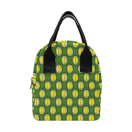 Durian Pattern Print Design DR01 Insulated Lunch Bag