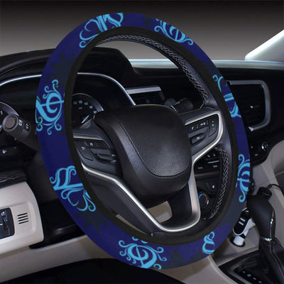 Music note Pattern Print Design A04 Steering Wheel Cover with Elastic Edge