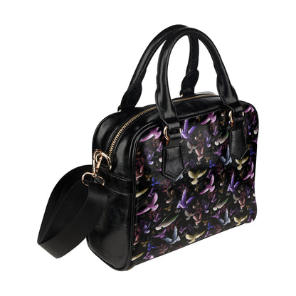 Pigeon Pattern Print Design 01 Shoulder Handbag