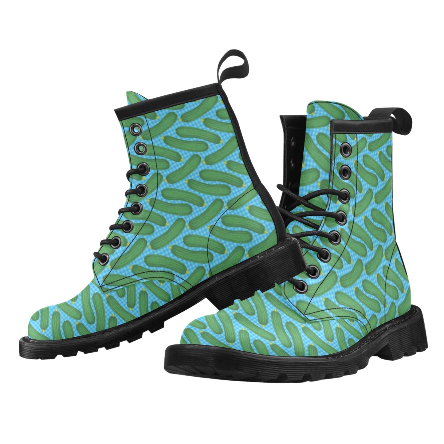 Zucchini Print Design LKS301 Women's Boots