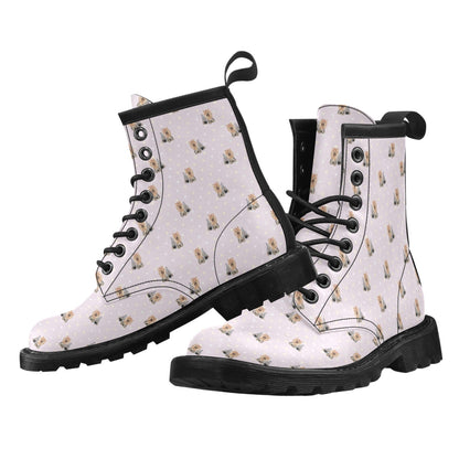 Yorkshire Terriers Print Design LKS302 Women's Boots