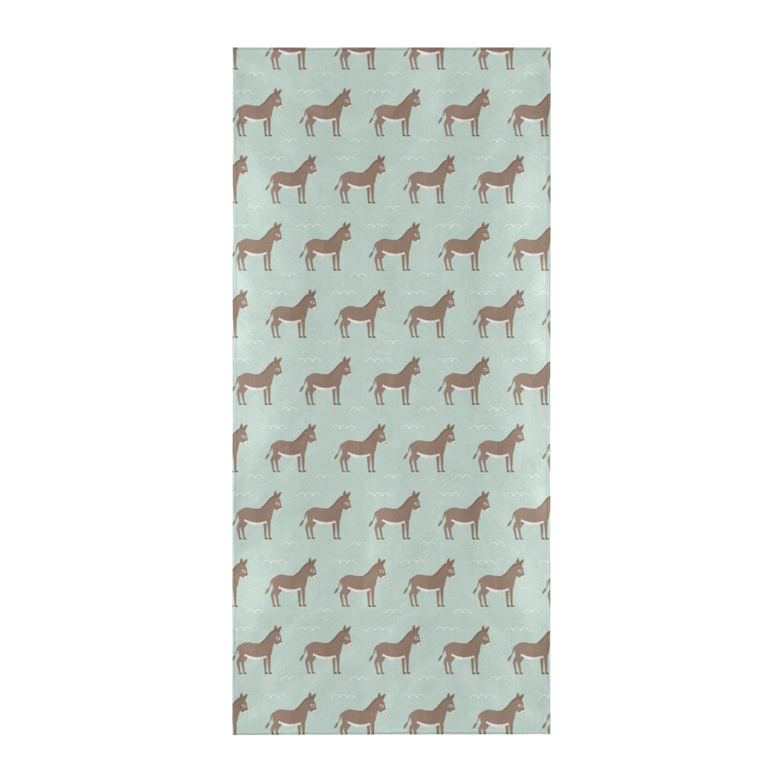 Donkey Print Design LKS402 Beach Towel 32" x 71"