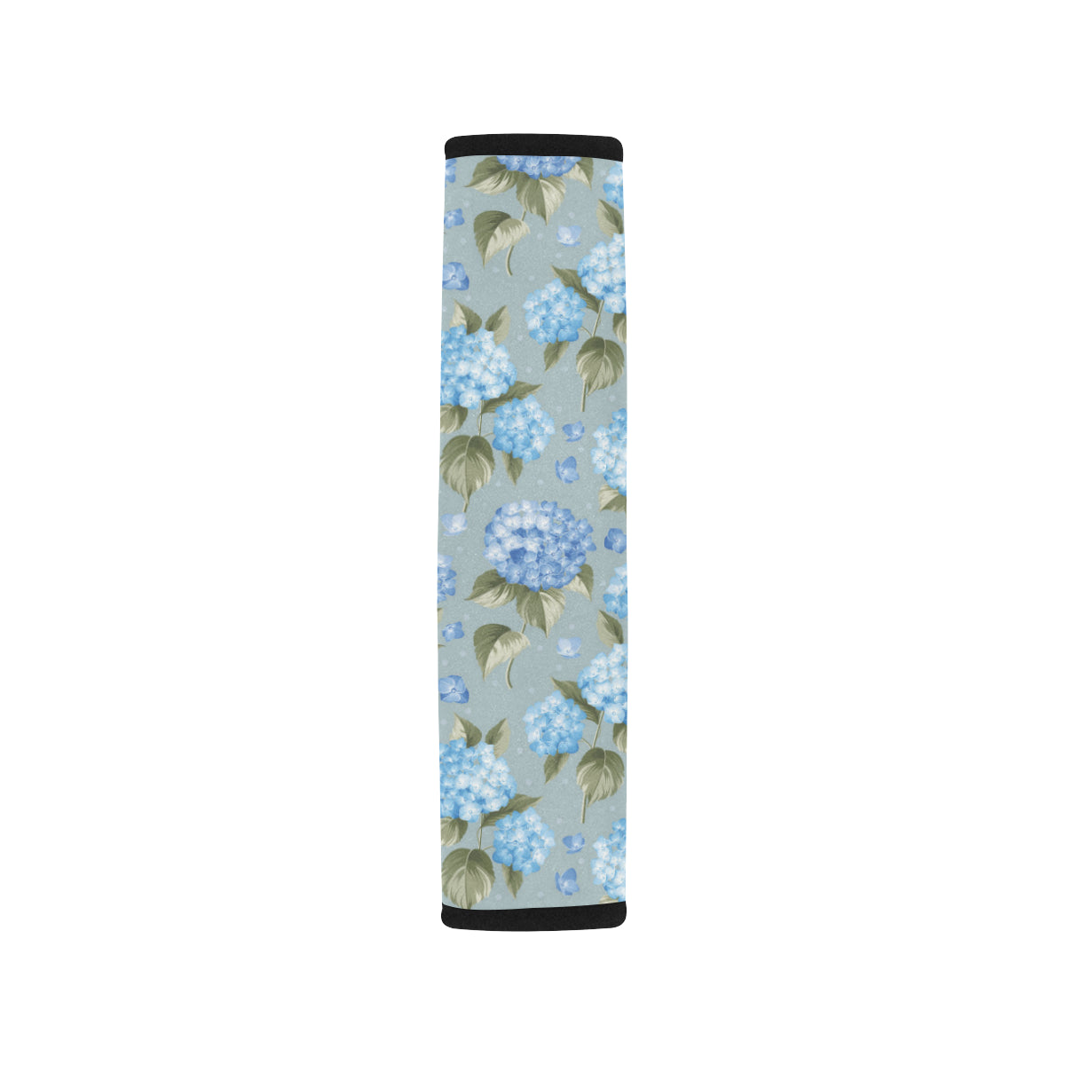 Hydrangea Pattern Print Design 01 Car Seat Belt Cover
