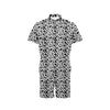 Cow Skin Pattern Print Design 04 Men's Romper