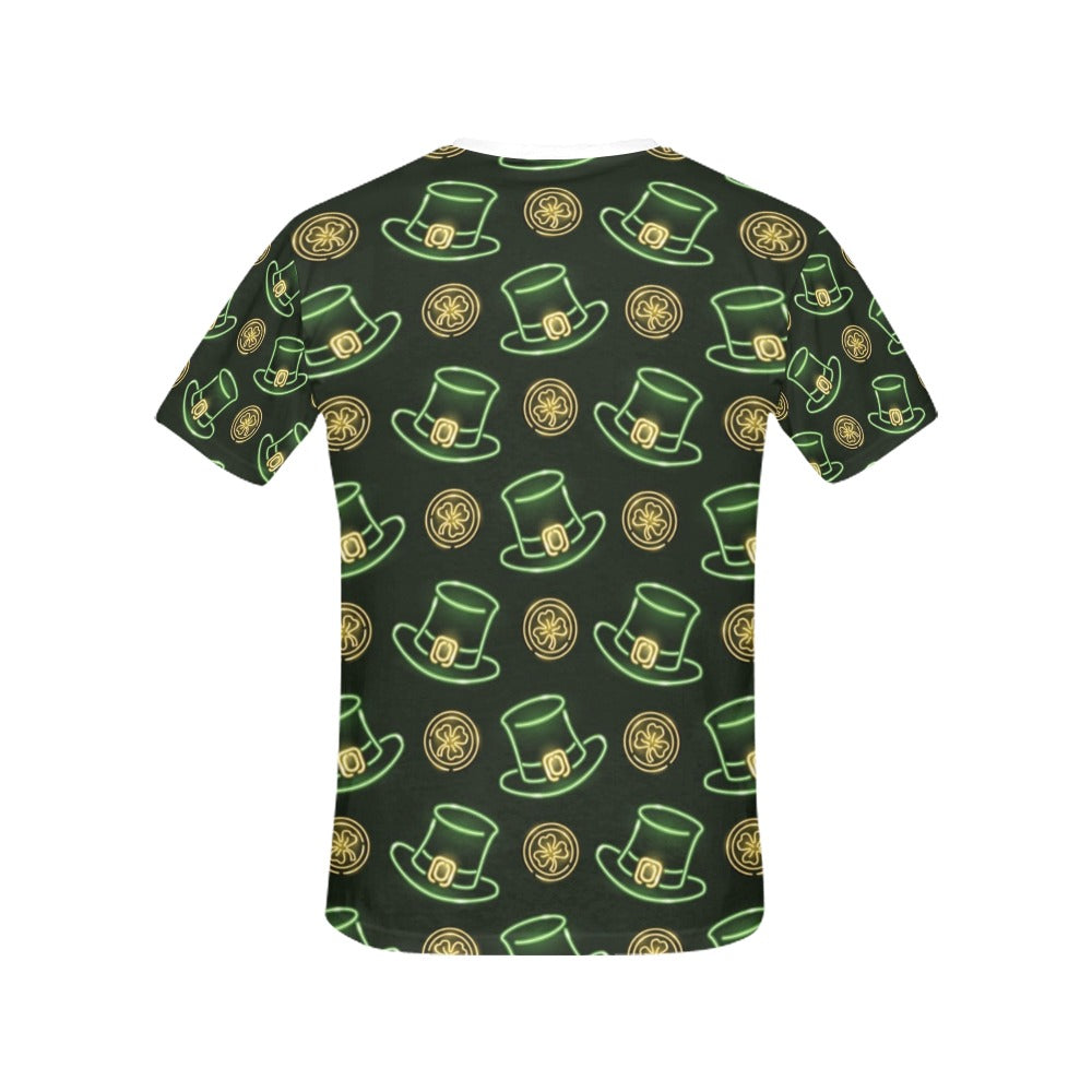 St Patricks Day Print Design LKS308 Women's  T-shirt