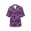 Dream catcher neon Women's Hawaiian Shirt