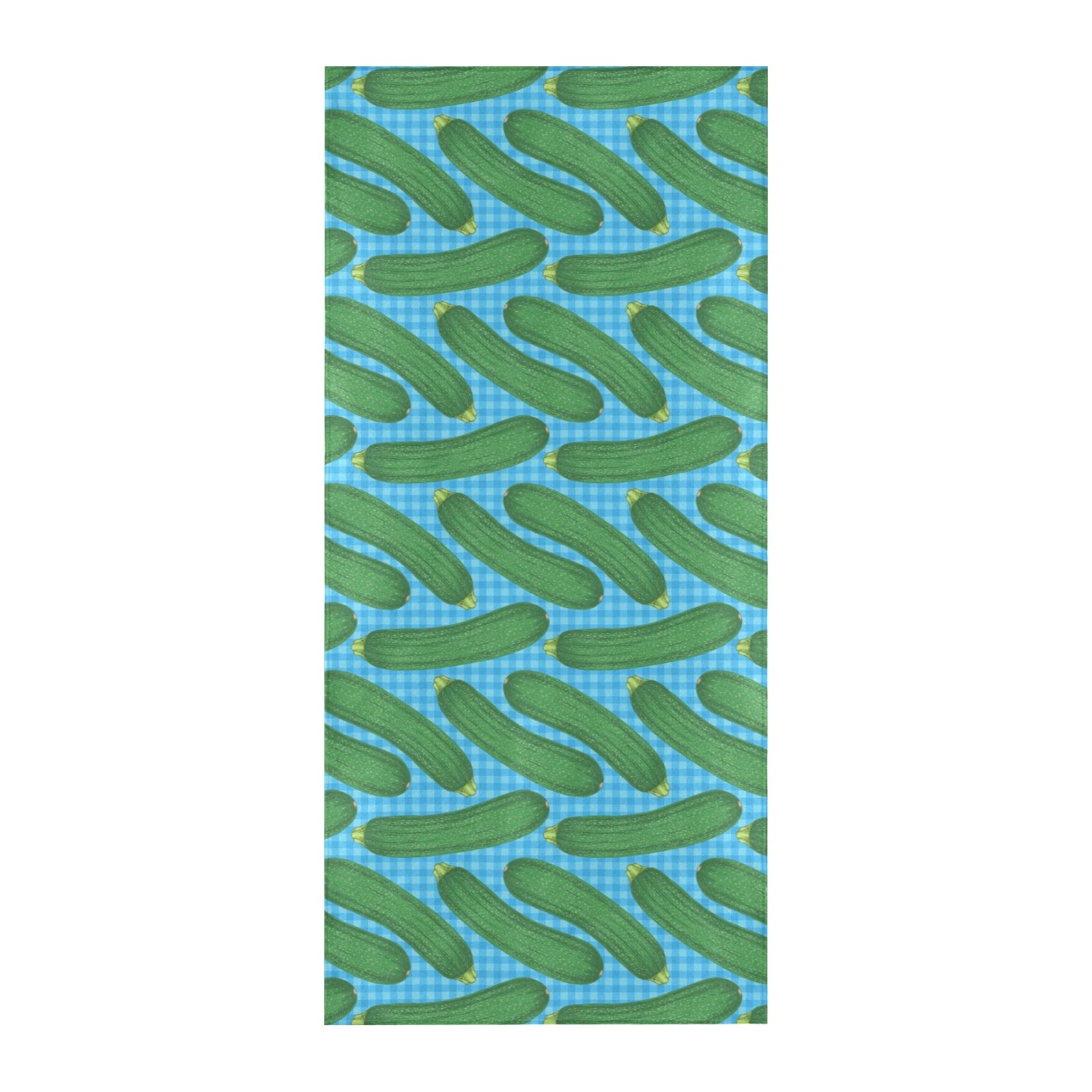 Zucchini Print Design LKS301 Beach Towel 32" x 71"