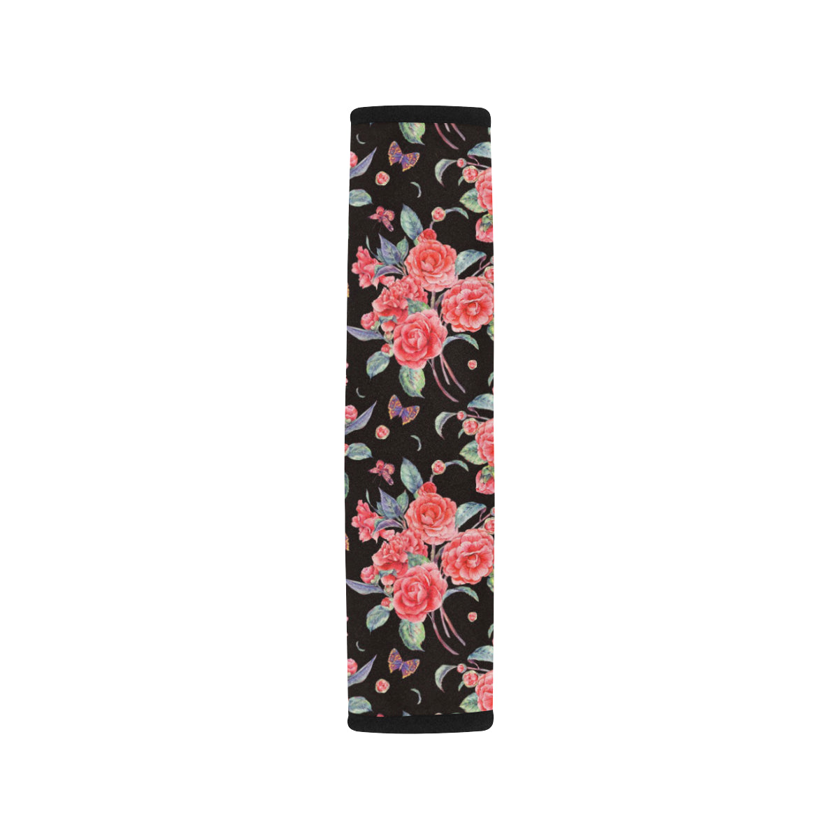 Camellia Pattern Print Design CM03 Car Seat Belt Cover
