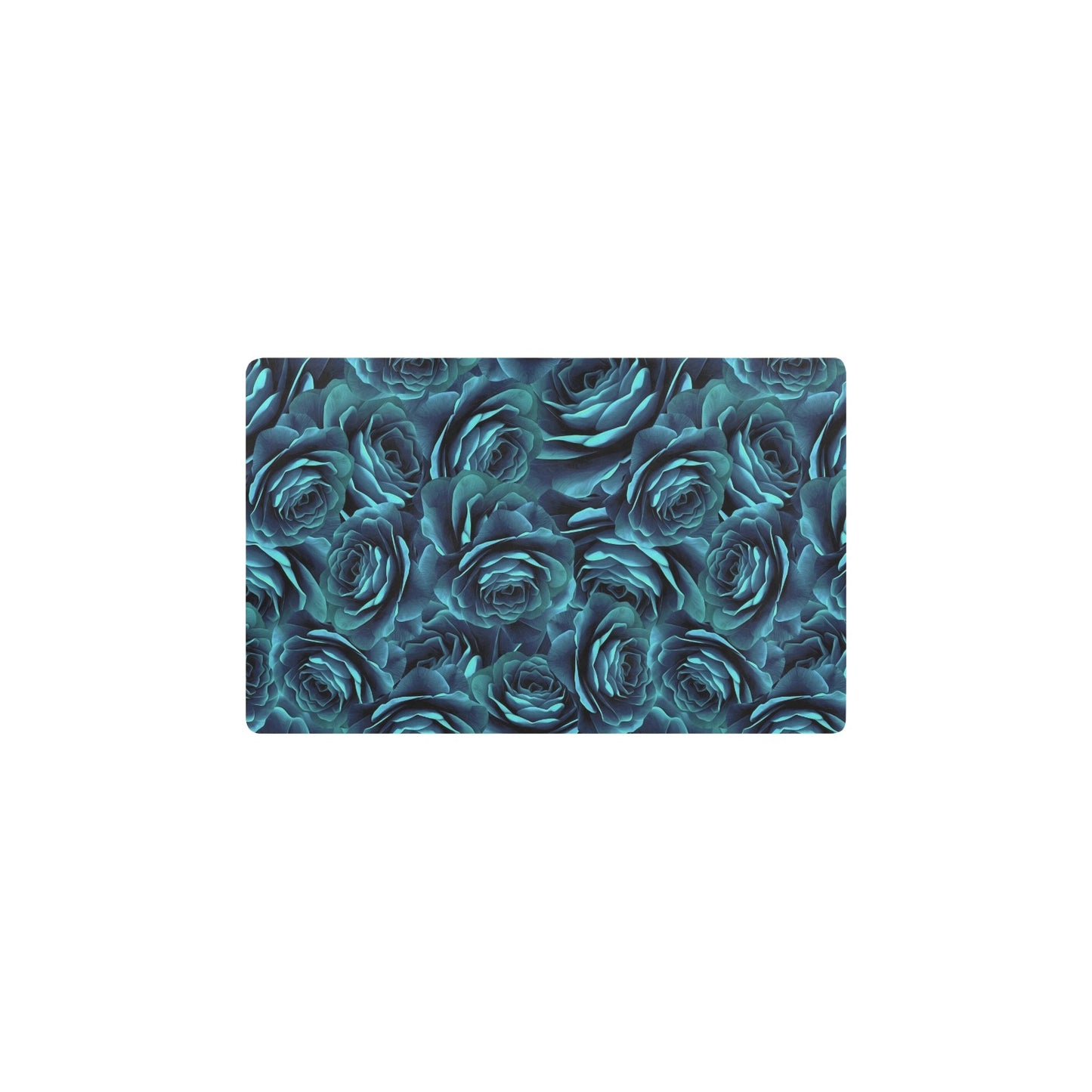 Camellia Pattern Print Design CM04 Kitchen Mat