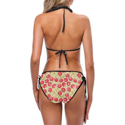 Cherry Pattern Print Design CH05 Bikini