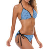 Dolphin Blue Print Bikini