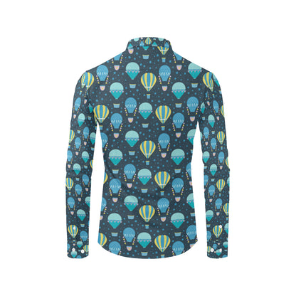 Ballon Pattern Print Design 06 Men's Long Sleeve Shirt