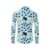 Sea Turtle Pattern Print Design T011 Men's Long Sleeve Shirt