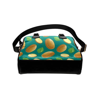 Potato Pattern Print Design A04 Shoulder Handbag