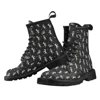 Mummy Cute Print Design LKS301 Women's Boots