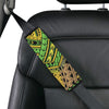 Polynesian Tribal Color Car Seat Belt Cover