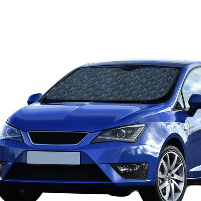 Vikings Print Design LKS302 Car front Windshield Sun Shade