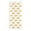 School Bus Print Design LKS306 Beach Towel 32" x 71"