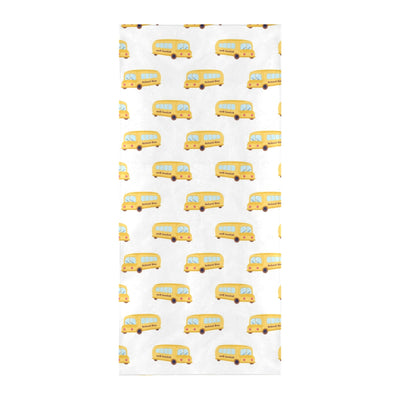 School Bus Print Design LKS306 Beach Towel 32" x 71"