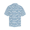 Wave Print Design LKS306 Men's Hawaiian Shirt