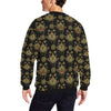 lotus Boho Pattern Print Design LO03 Men Long Sleeve Sweatshirt