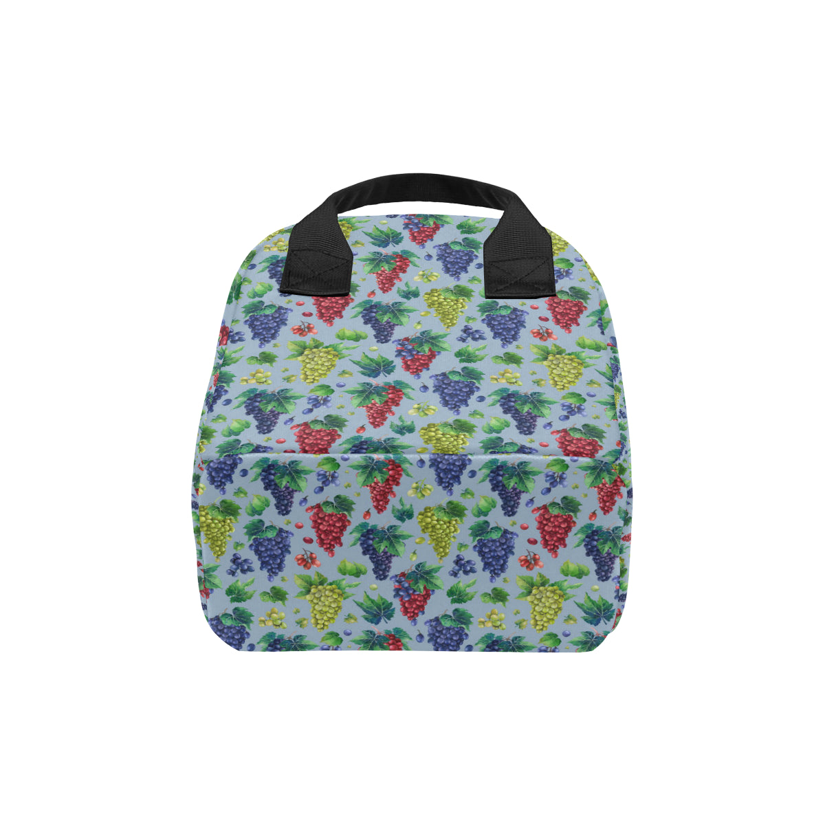 Grape Pattern Print Design GP06 Insulated Lunch Bag