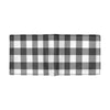 Buffalo check Black white Pattern Print Design 04 Men's ID Card Wallet