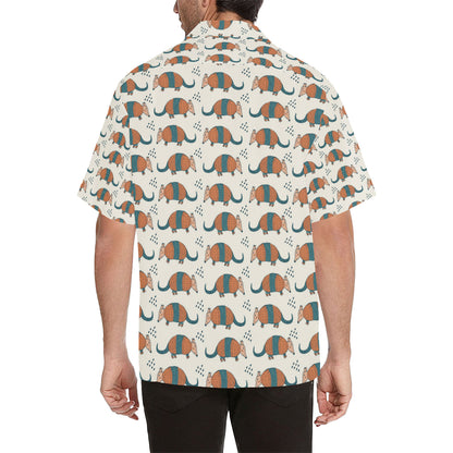 Armadillo Pattern Print Design 01 Men's Hawaiian Shirt