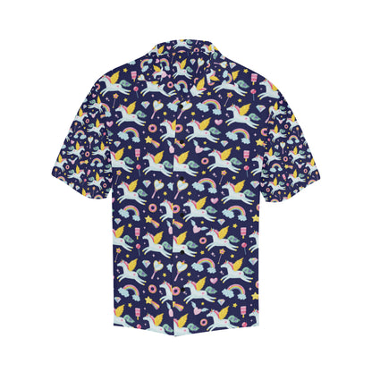 Pegasus Pattern Print Design 05 Men's Hawaiian Shirt