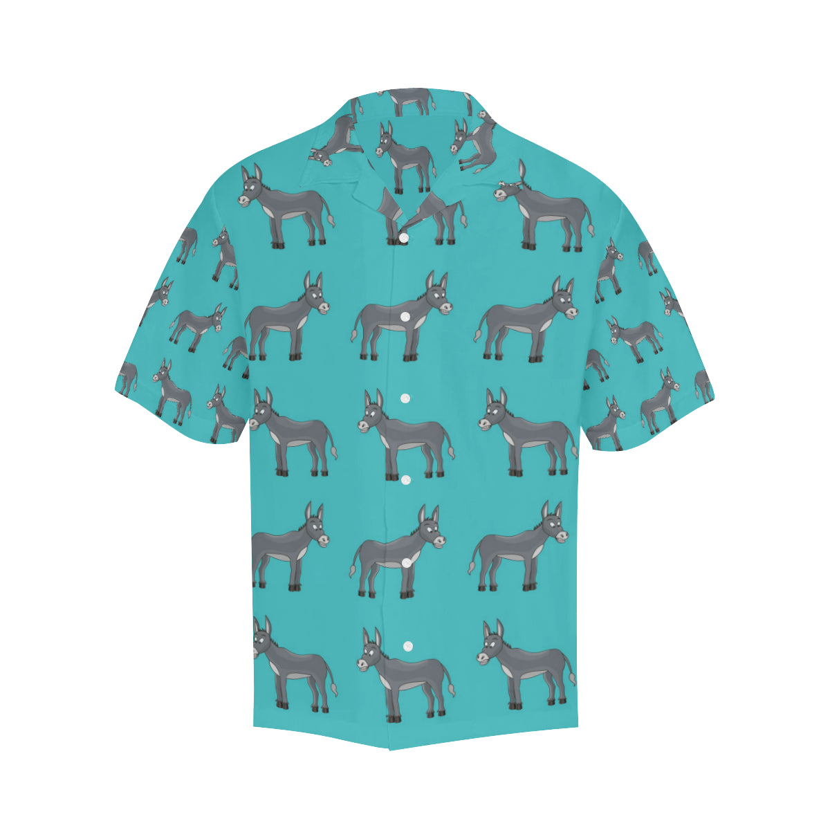Donkey Pattern Print Design 01 Men's Hawaiian Shirt
