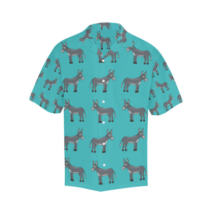Donkey Pattern Print Design 01 Men's Hawaiian Shirt