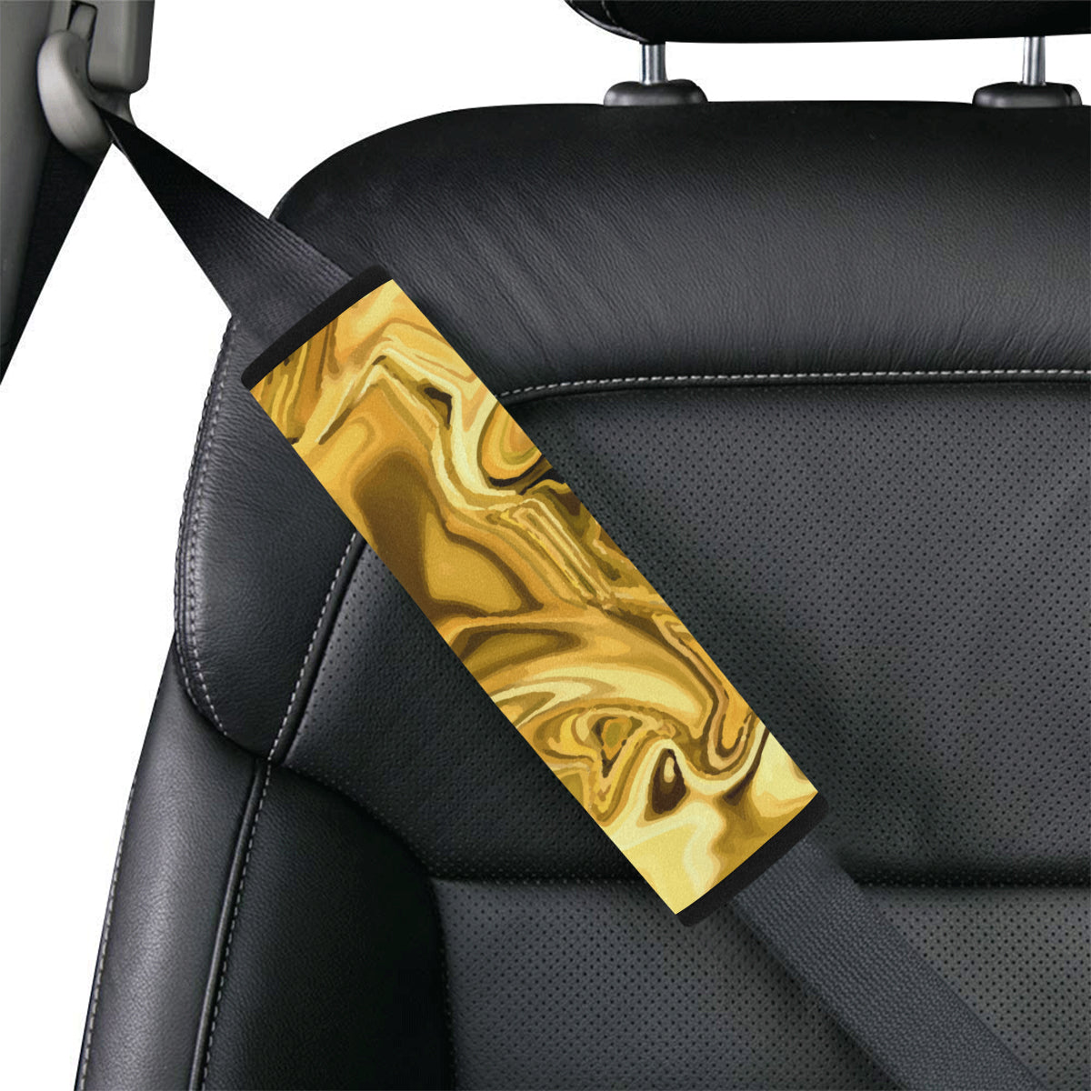 Liquid Pattern Print Design 03 Car Seat Belt Cover