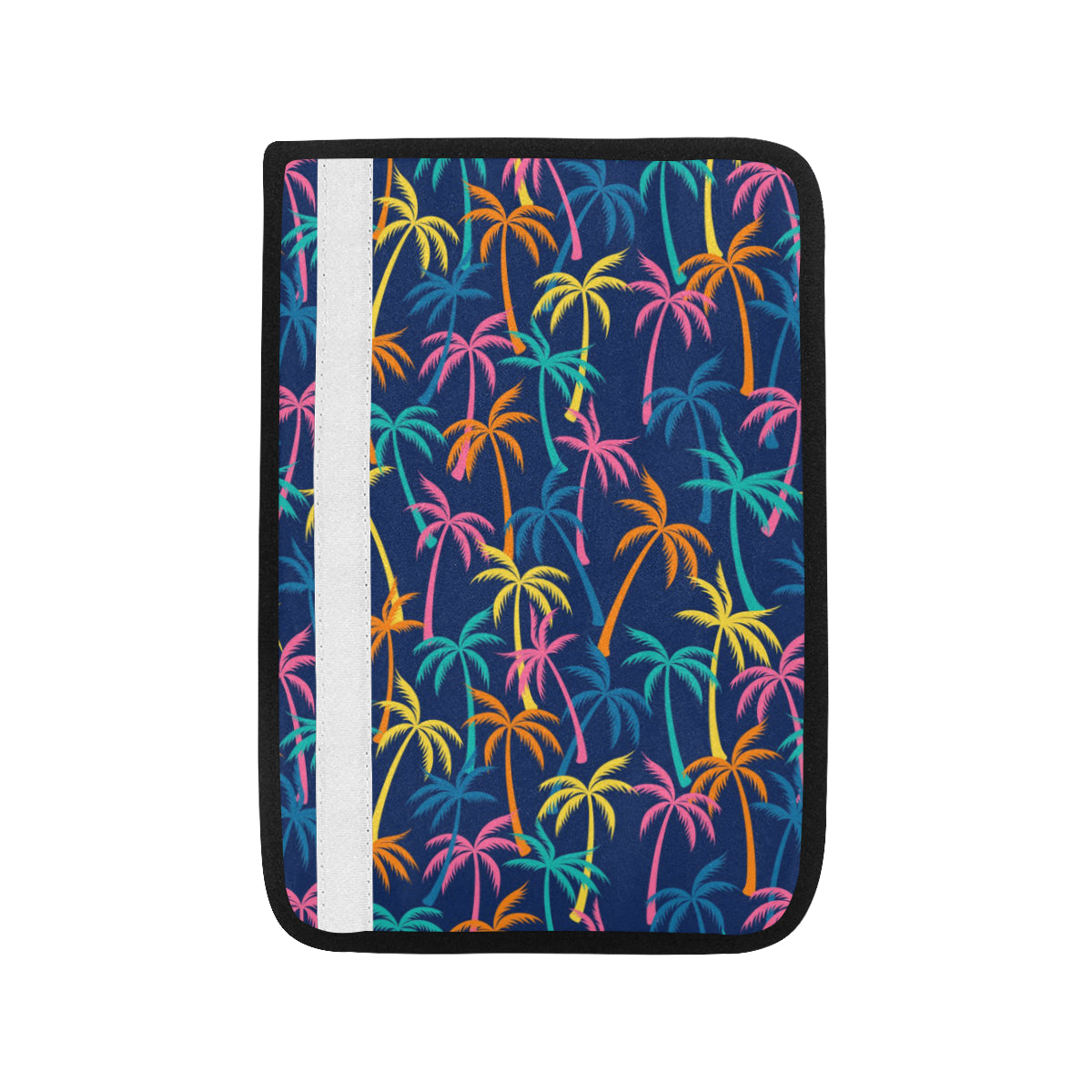 Palm Tree Pattern Print Design PT013 Car Seat Belt Cover