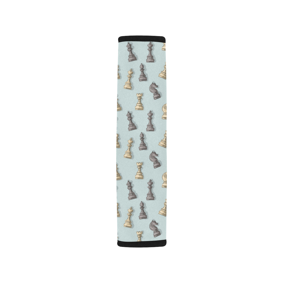 Chess Pattern Print Design 02 Car Seat Belt Cover