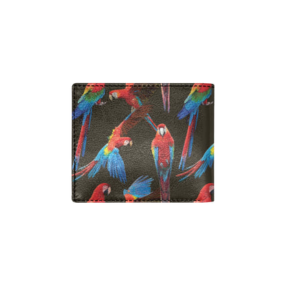 Macaw Pattern Print Design 04 Men's ID Card Wallet