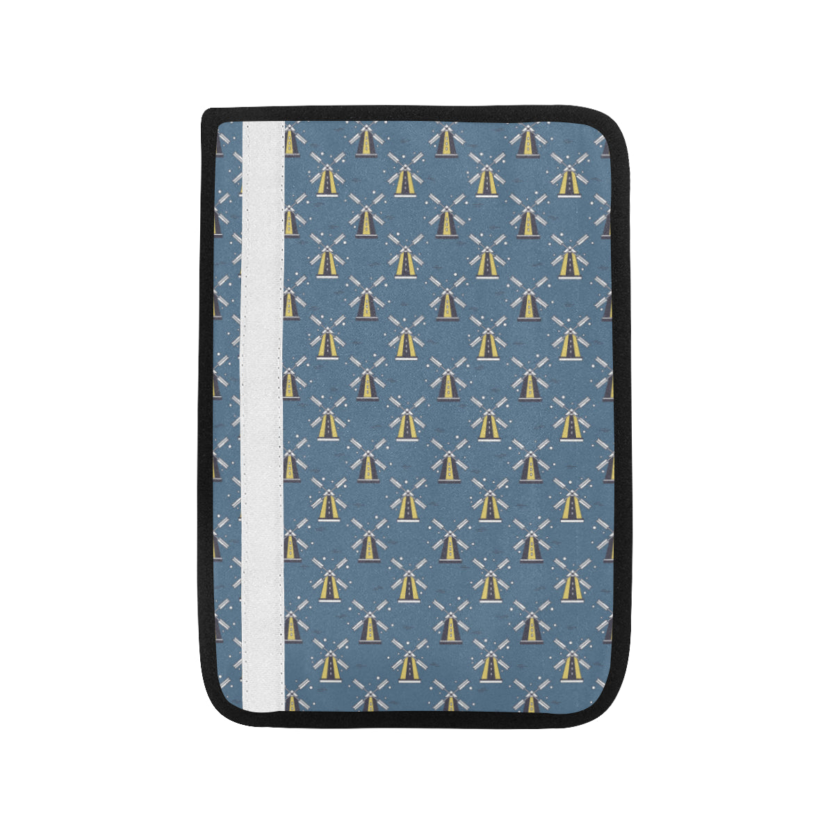 Windmill Pattern Print Design 03 Car Seat Belt Cover