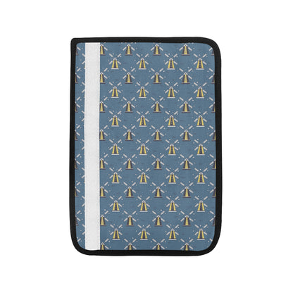 Windmill Pattern Print Design 03 Car Seat Belt Cover