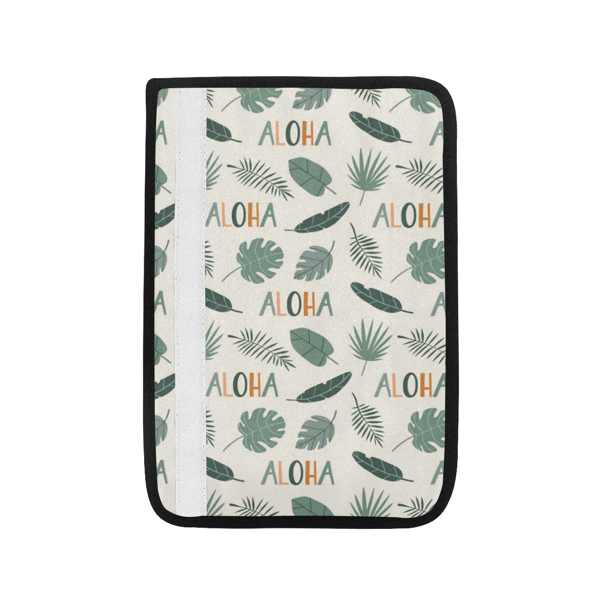 Aloha Hawaii Pattern Print Design 05 Car Seat Belt Cover